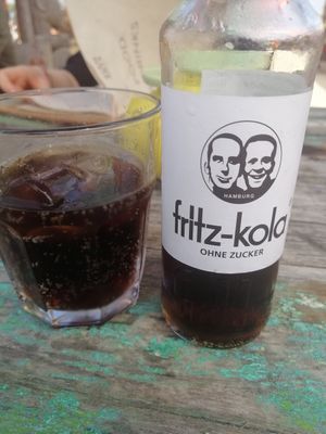 Vegan cola at Elements Beach in S-gravenzande