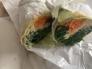 Wrap at Lizzy's All Natural in Shanghai