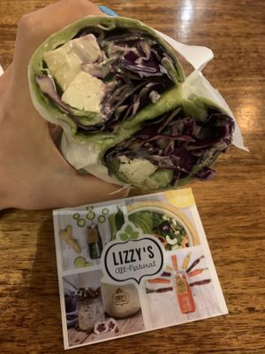 Wrap at Lizzy's All Natural in Shanghai