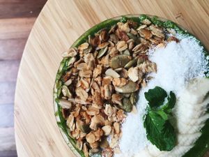 Avocado power bowl at Lizzy's All Natural in Shanghai