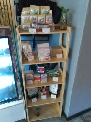 Small shop at Lizzy's All Natural in Shanghai