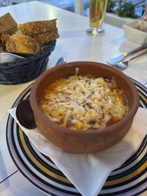 Baked aubergine   at Seminario in Syros