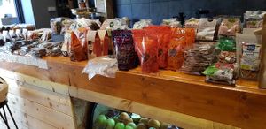 in the store at Groceristas in Athens