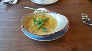 Yellow curry at Cha Cha Thai in Luzern