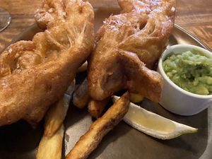 “Phish” and chips   at So! Bar and Eats in Harrogate