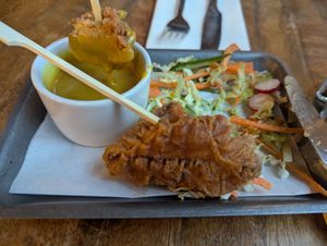 Katsu tempeh at So! Bar and Eats in Knaresborough