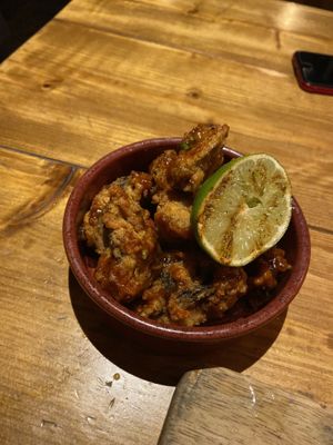 Vegan Korean Mushroom Starter  at So! Bar and Eats in Knaresborough