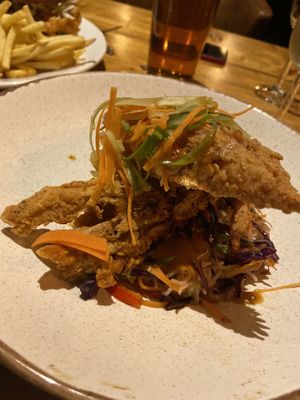 Vegan Satay Stir Fry Main  at So! Bar and Eats in Knaresborough