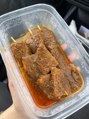 Satay chicken   at RuGa Bistro in Birmingham