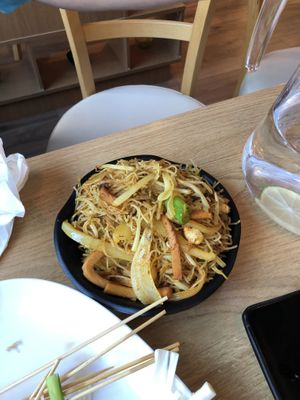 Singapore vermicelli   at RuGa Bistro in Birmingham