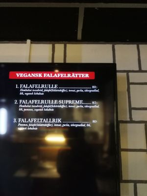 Falafels at La Vera Pizzeria  in Moelnlycke