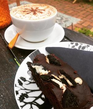 coffee and Oreo Speedwagon from Rebel Rebel Bakes at Paradiddles in Worcester