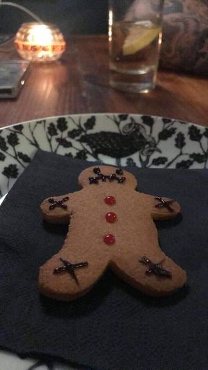 GingerDead man by Rebel Rebel bakes at Paradiddles in Worcester