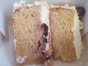 Bakewell cake at The May Bakery in Telford