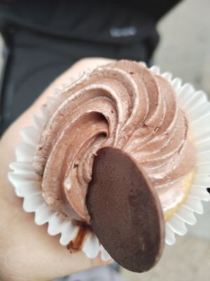 Marble cupcake at The May Bakery in Telford