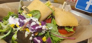 Jersey Garden sandwich at Lady and the Shallot in Ewing