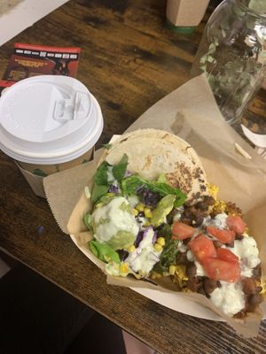 Lady’s Rancheros  at Lady and the Shallot in Ewing