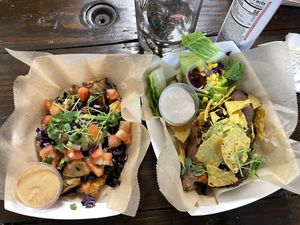 Chipotle Spuds & Sweet Potato Special  at Lady and the Shallot in Ewing