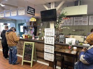 Order area/kitchenn  at Lady and the Shallot in Ewing