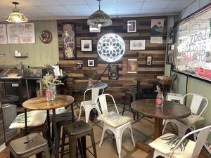 Seating area  at Lady and the Shallot in Ewing
