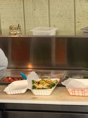 Special being made at Lady and the Shallot in Ewing