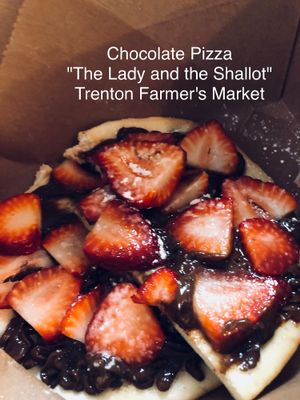 Chocolate Pizza at Lady and the Shallot in Ewing