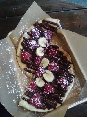 Chocolate Pizza at Lady and the Shallot in Ewing