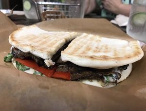 Mushroom Cap Panini  at Lady and the Shallot in Ewing