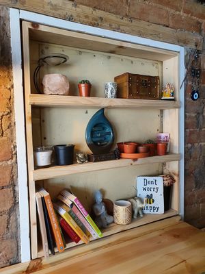 A few books at Bamboo Street Food in Leicester