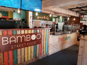 Inside at Bamboo Street Food in Leicester