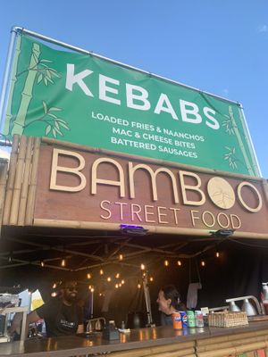 Stall  at Bamboo Street Food in Leicester