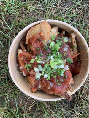 Naanchos  at Bamboo Street Food in Leicester