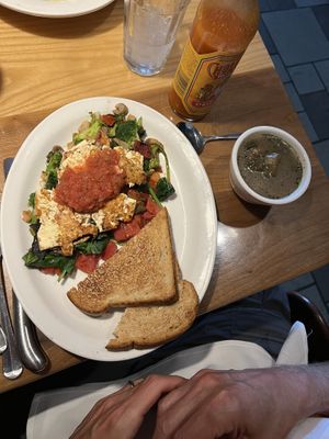 Vegan Scramble  at Sunrise Cafe in Yellow Springs