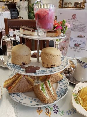Vegan afternoon tea at Lady Roses Edwardian Tea Room in Lincoln