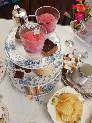 Vegan afternoon tea at Lady Roses Edwardian Tea Room in Lincoln