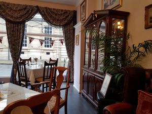 Inside at Lady Roses Edwardian Tea Room in Lincoln