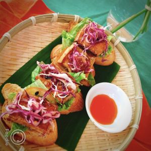 Tofu Bread at Lotus Restaurant in Phu Quoc