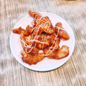 Salad prawn at R&J Cosy Corner 自在齋 - Boon Keng in Central Singapore