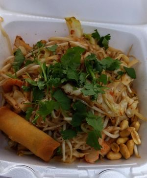 Pad Thai 💯 at Goji Cafe in Dallas