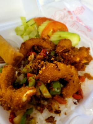 Spicy cha cha at Goji Cafe in Dallas