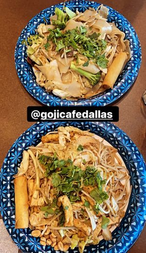   at Goji Cafe in Dallas