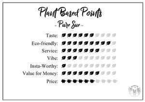 The Vegan Visa's score for MAYS! at MAYS in Guangzhou