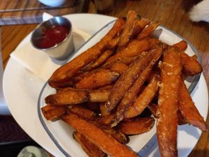 Sweet potato fries at The Horseshoe in Warlingham