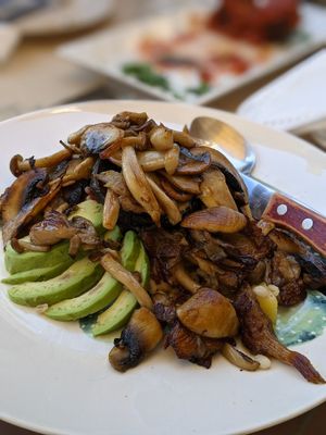 Portobello mushroom special at Pulse in Crete