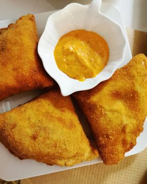 Samosas. at Pulse in Crete