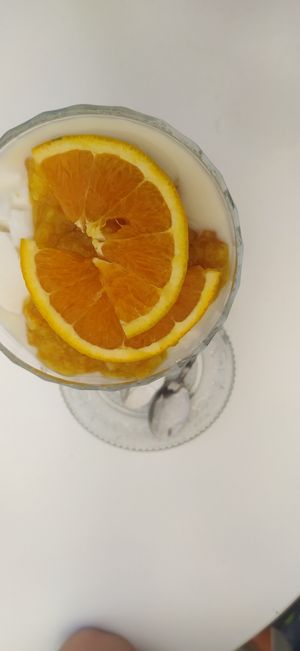 Pudding at Pulse in Crete