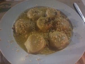 Ravioli at Pulse in Crete