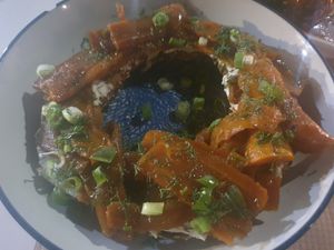 Carrot lax at Pulse in Crete