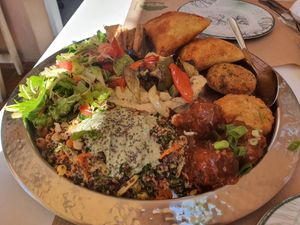 Meze plate 1 at Pulse in Crete