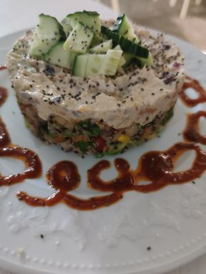 Superfood salad at Pulse in Crete